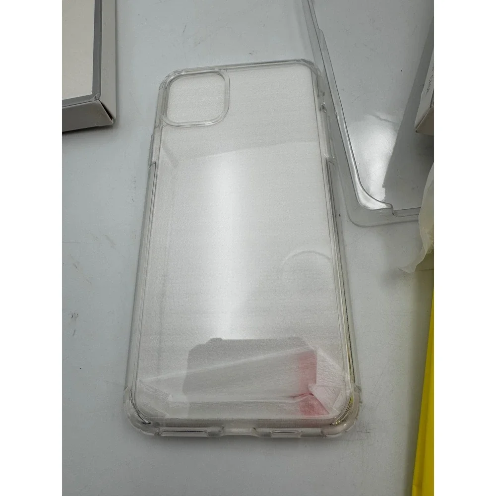 Lot of 3 Clear iPhone 11‎ Phone Cases with Screen Protector Accessories New